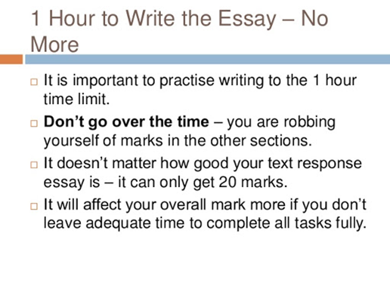 How to write an essay fast