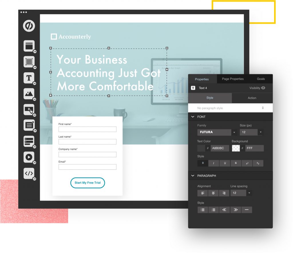 landing page builder software