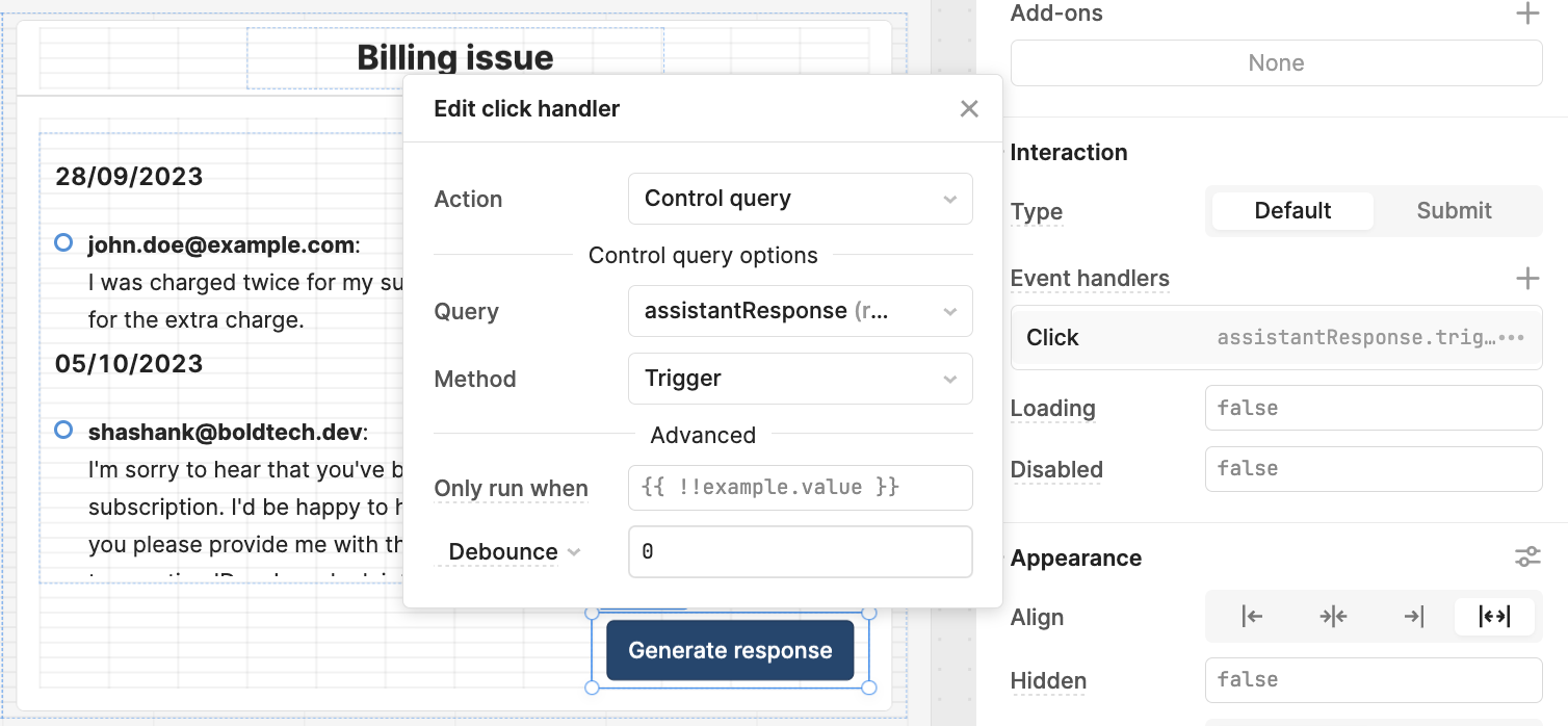 Building an AI-assisted customer support chatbot using Intercom and Retool AI