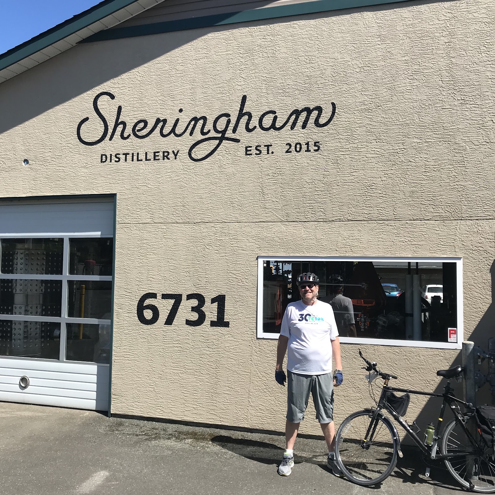 Joe at Sheringam Distillery