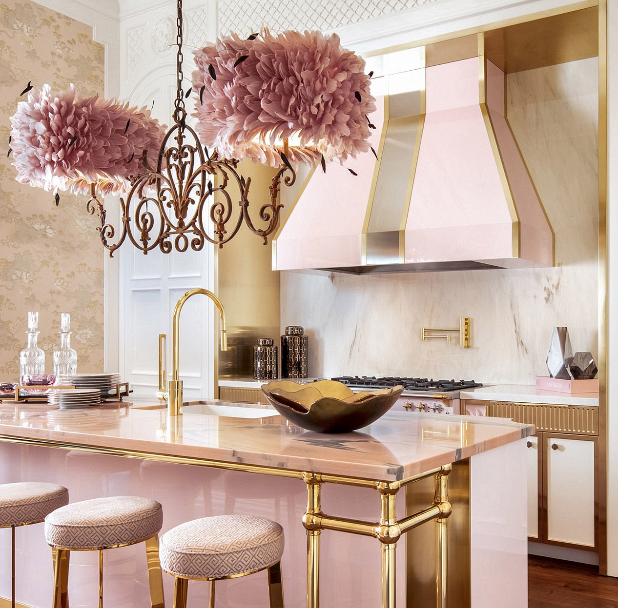 Dapur warna pink