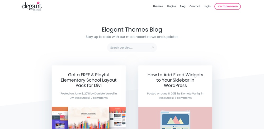 Blogs WordPress que você deve seguir - Temas elegantes