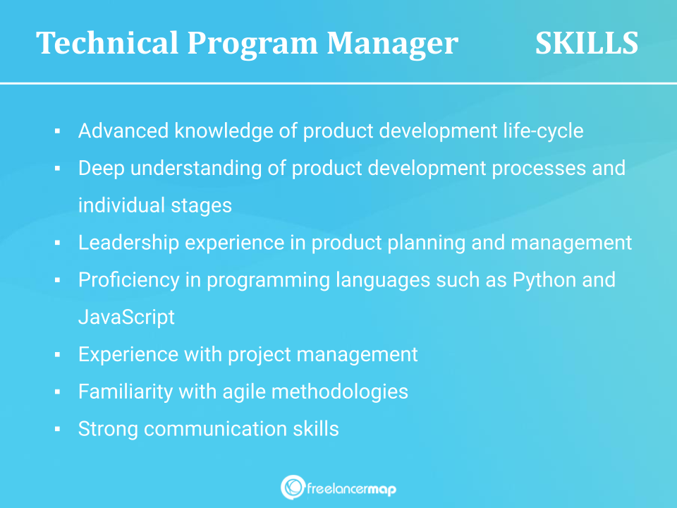 Skills Of A Technical Program Manager