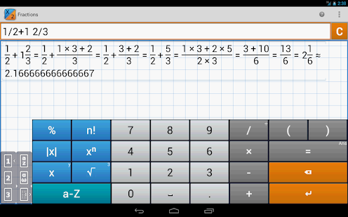 Download Fraction Calculator by Mathlab apk