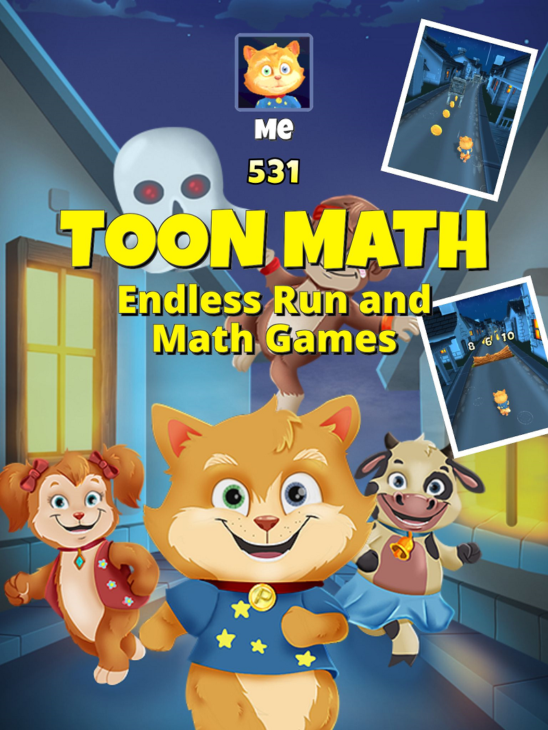 Toon Math - App học toán lớp 3 thông minh. (Ảnh: Sưu tầm Internet)