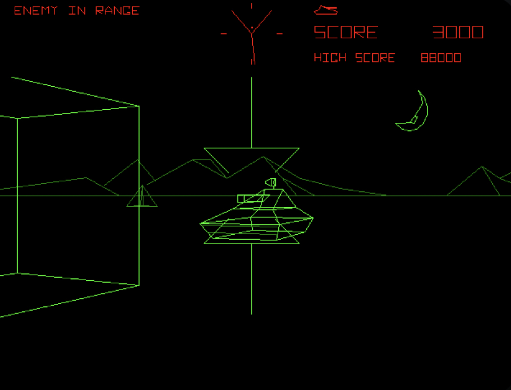 Battlezone (1980) screen