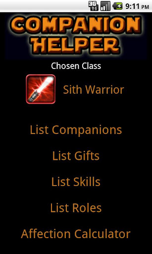 SWTOR Companion Helper Pro apk