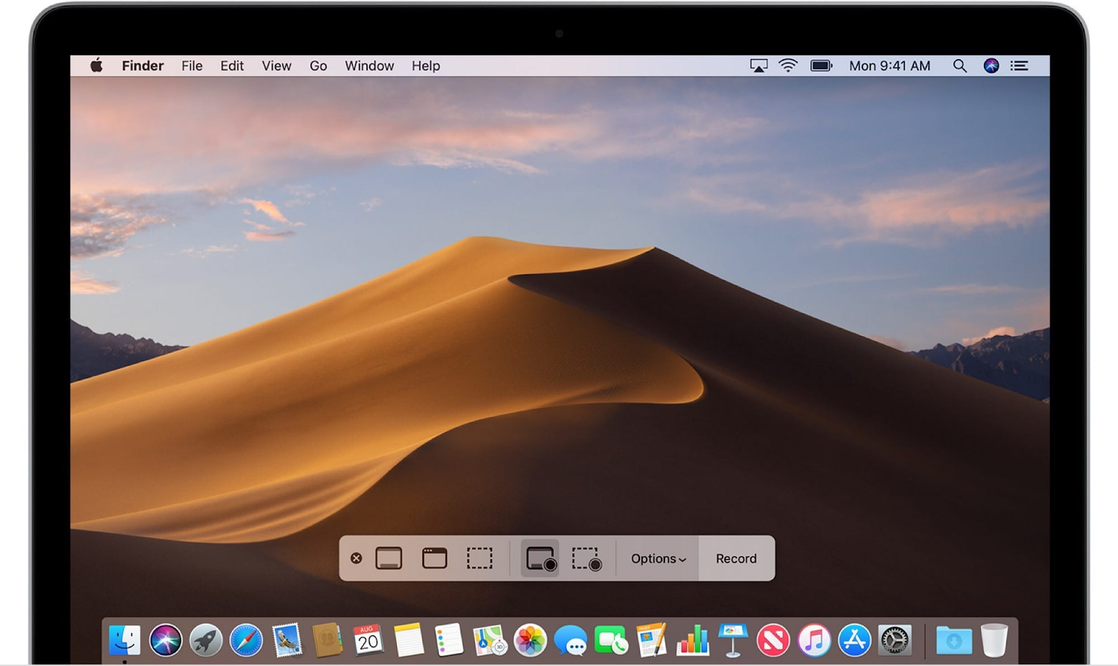 Recording Screen on the macOS Screenshot Tool
