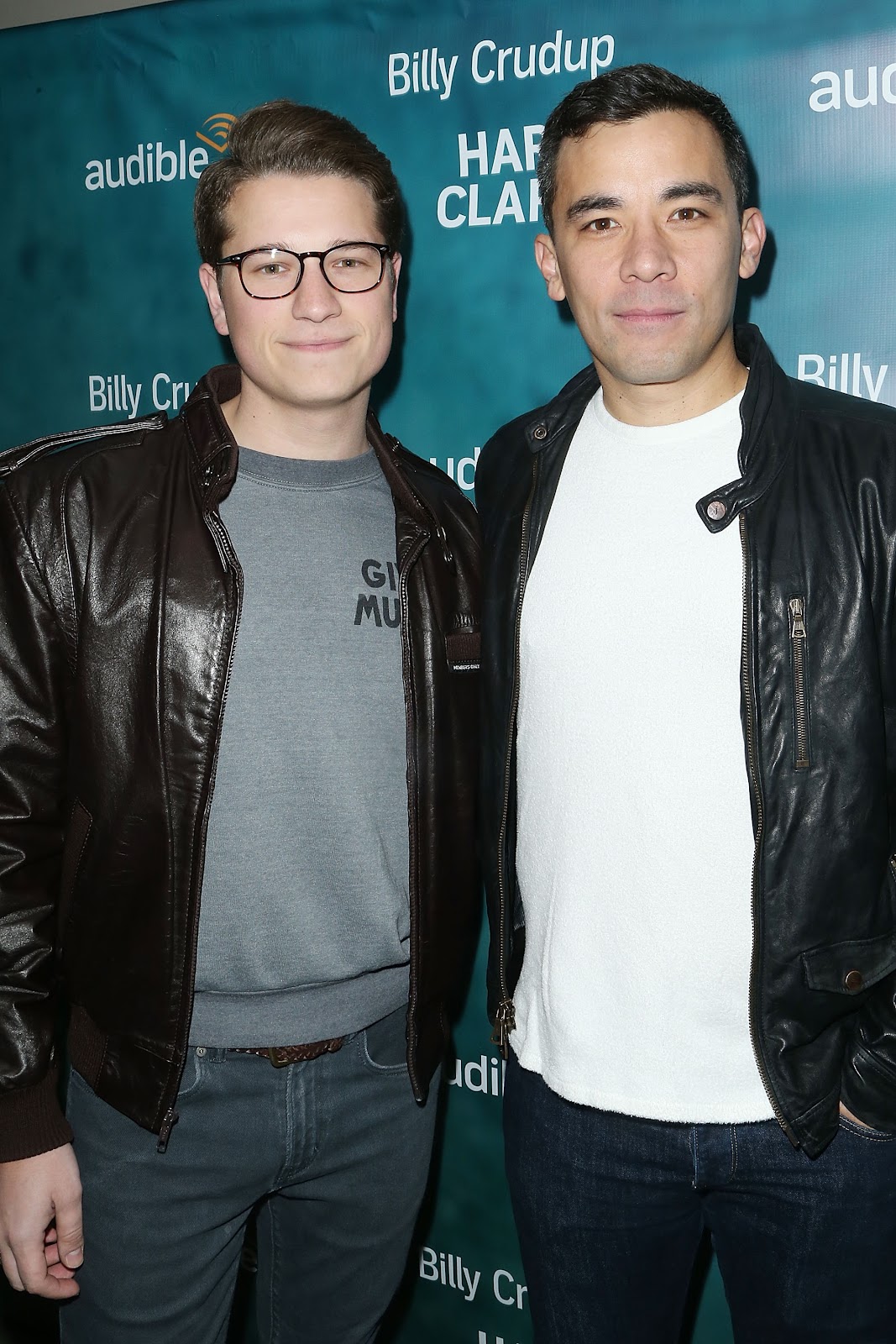 Josh Cockream and Conrad Ricamora attend the opening night of "Harry Clarke" at the Minetta Lane Theatre on March 18, 2018, in New York City. | Source: Getty Images