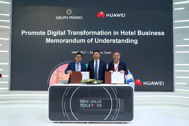 Grupo Piñero y Huawei firman un acuerdo de colaboración para implementar tecnología GPON y WiFi en algunos de sus hoteles deRepública Dominicana