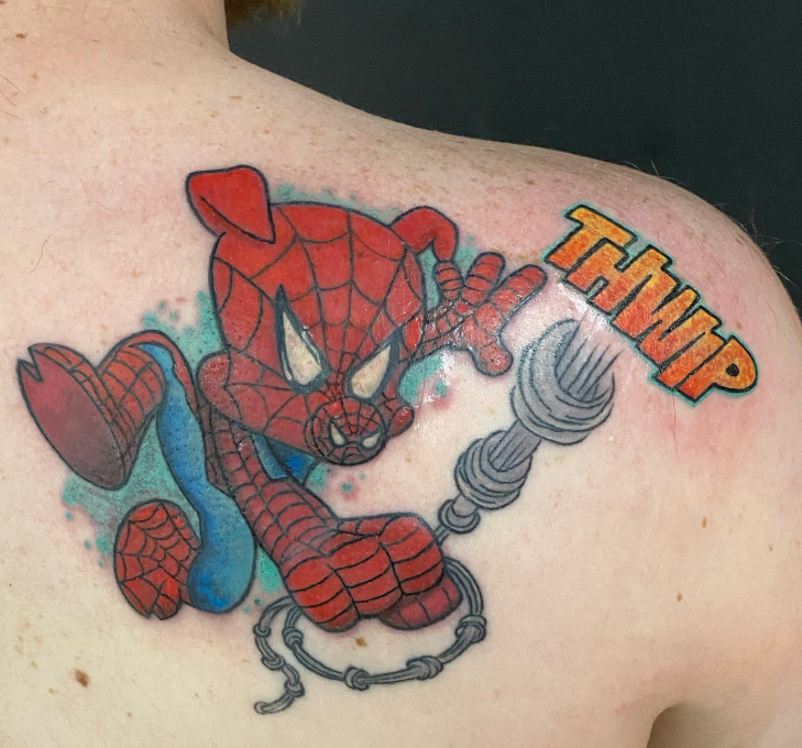 Spiderman Tattoo 