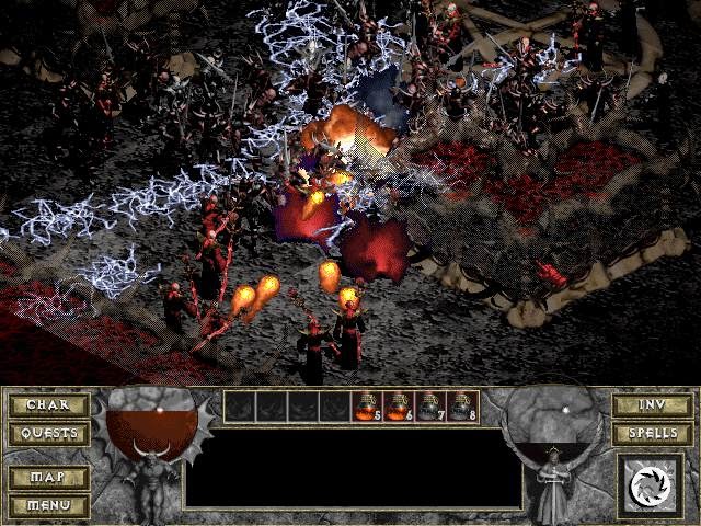Hình ảnh trong game Diablo (screenshot)