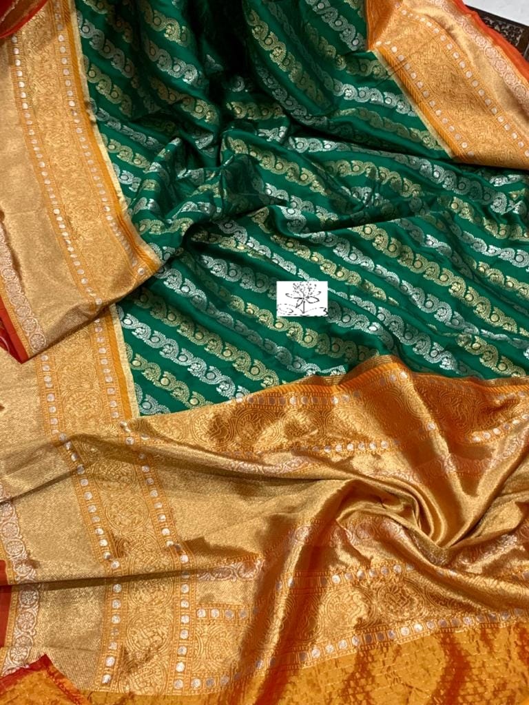 Banaras soft silk allover weaving sona rupa collection... Kanchi ...