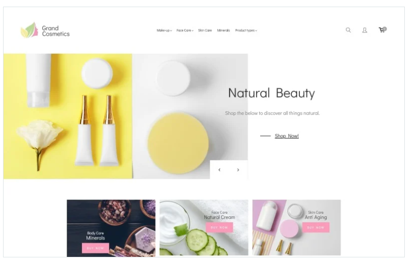 Perfume magento theme