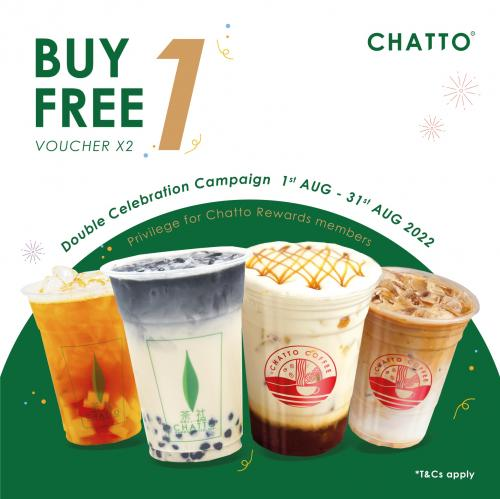 Chatto Malaysia Buy 1 FREE 1