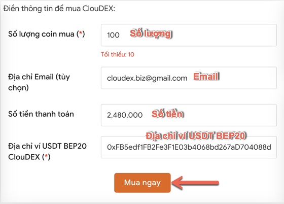 Mua Cloudex trên Muabancoin.io