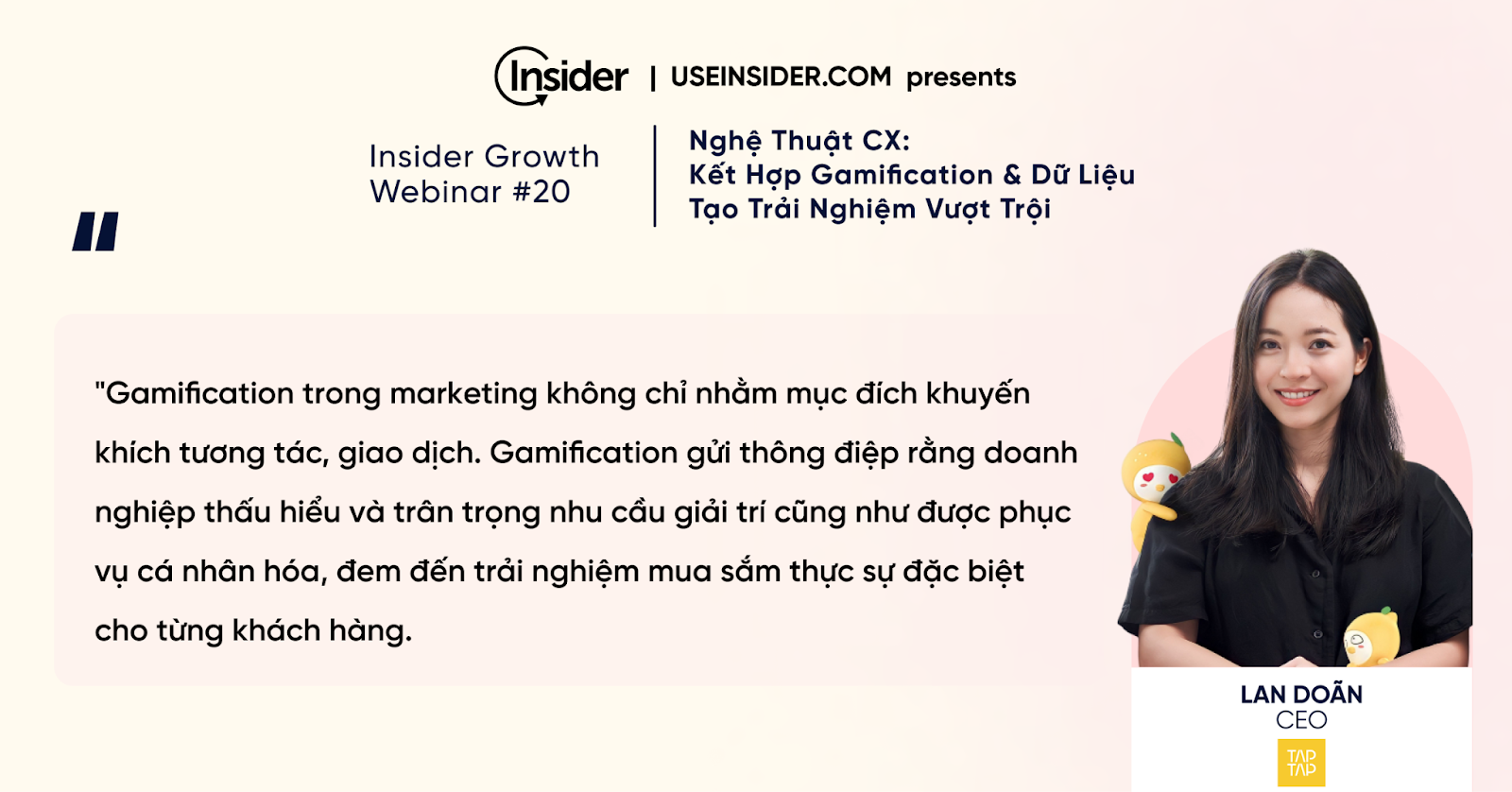 Nghệ thuật CX: Kết hợp Gamification & Dữ liệu tạo trải nghiệm vượt trội