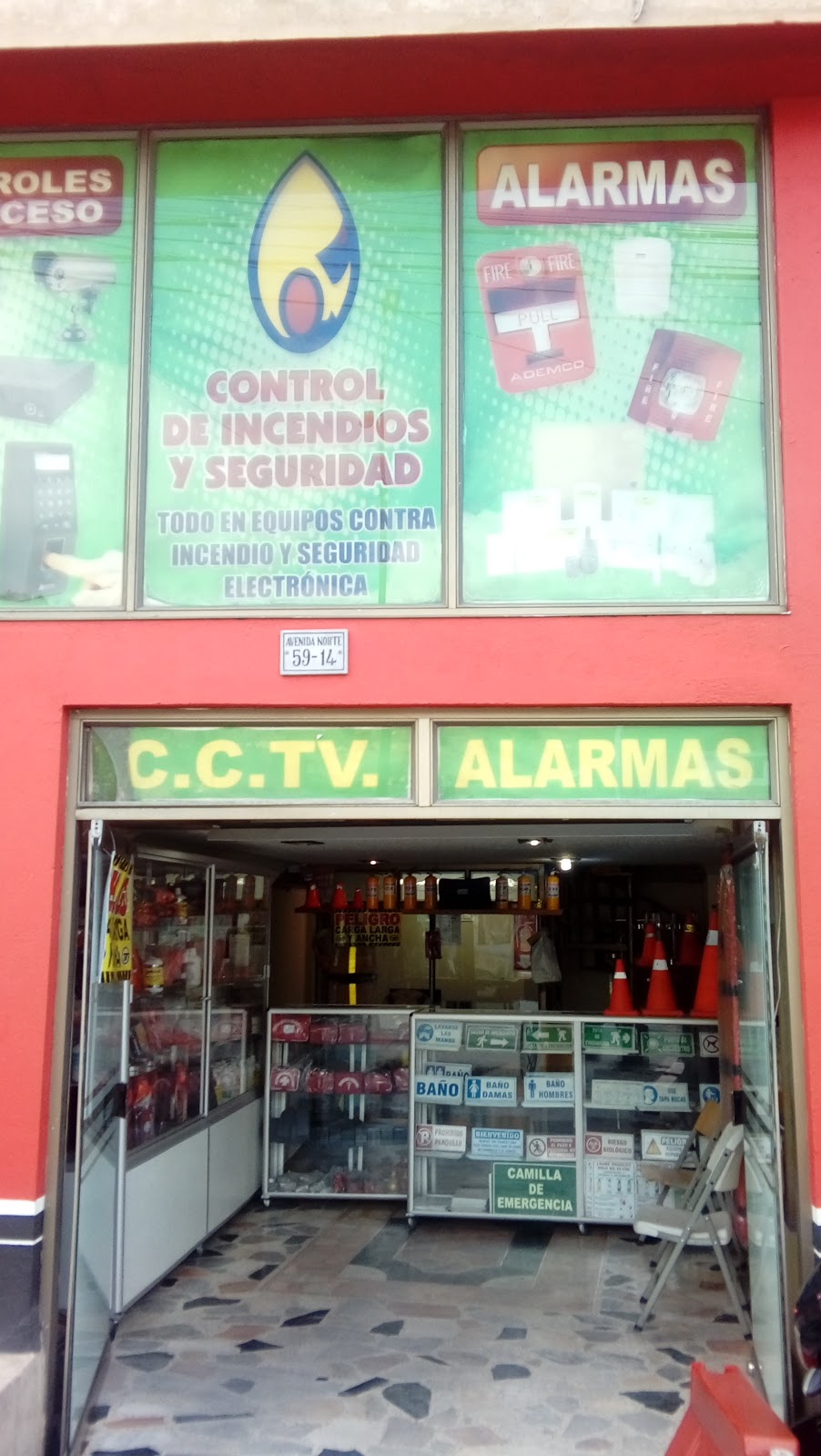 control de incendios y seguridad