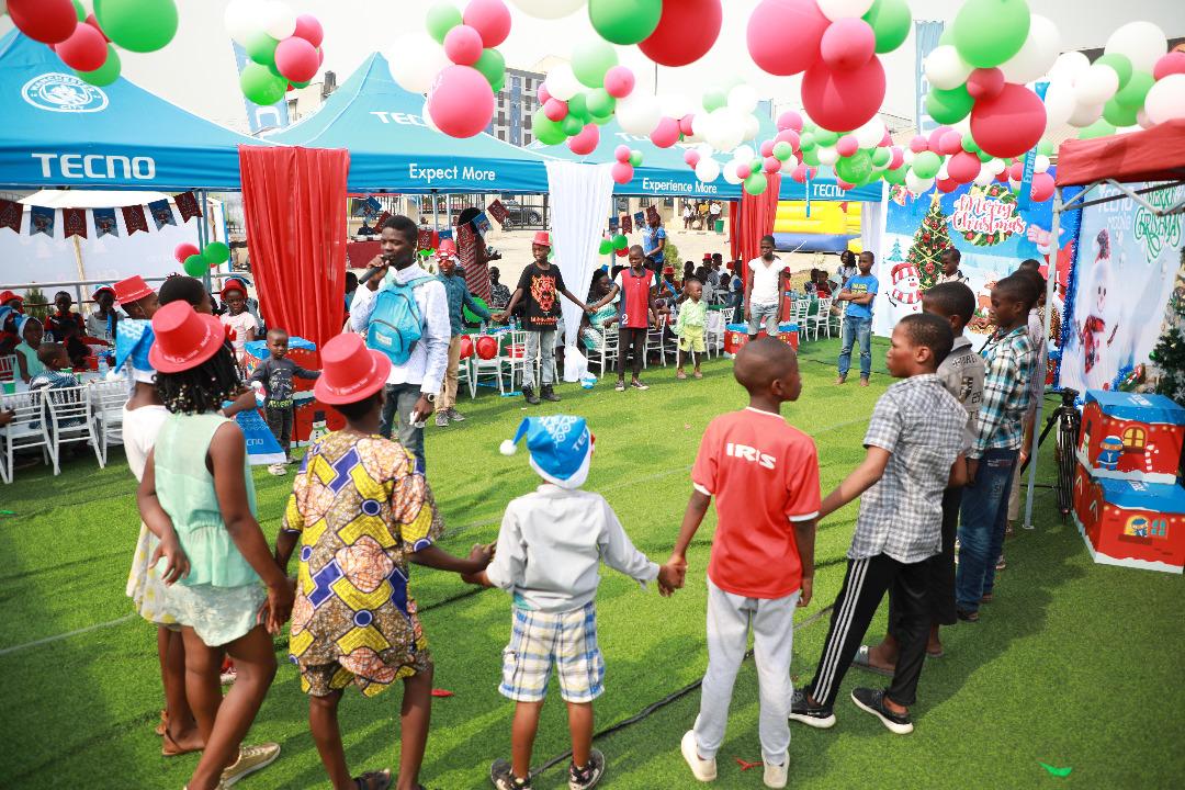 {filename}-Tecno Organizes Christmas Party For Children In Lagos [photos]