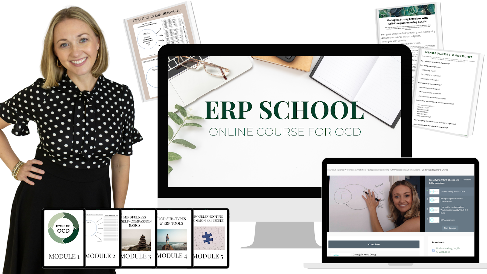 ERP School Online Course for OCD