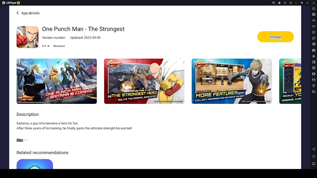One Punch Man: The Strongest Reroll Method with LDPlayer 9
