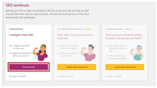 Yoast SEO Workouts 