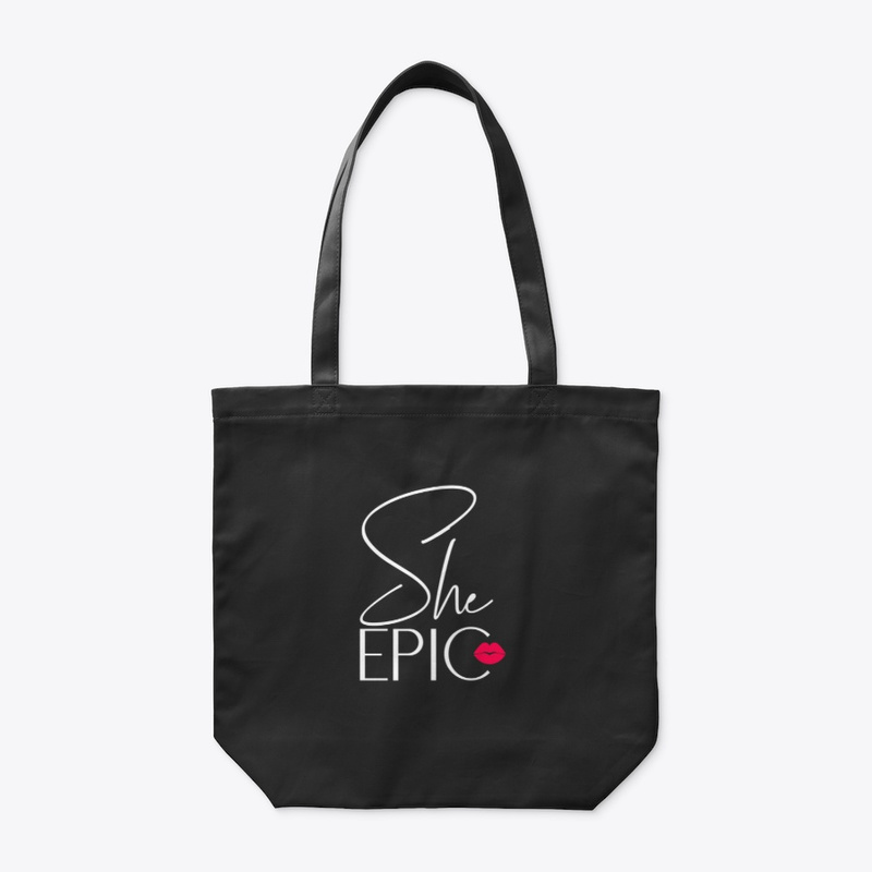 she epic tote bag from the she shop