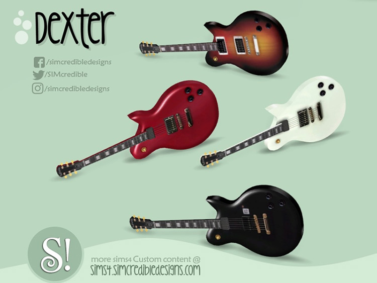 Dexter Mini Guitar TS4 CC
