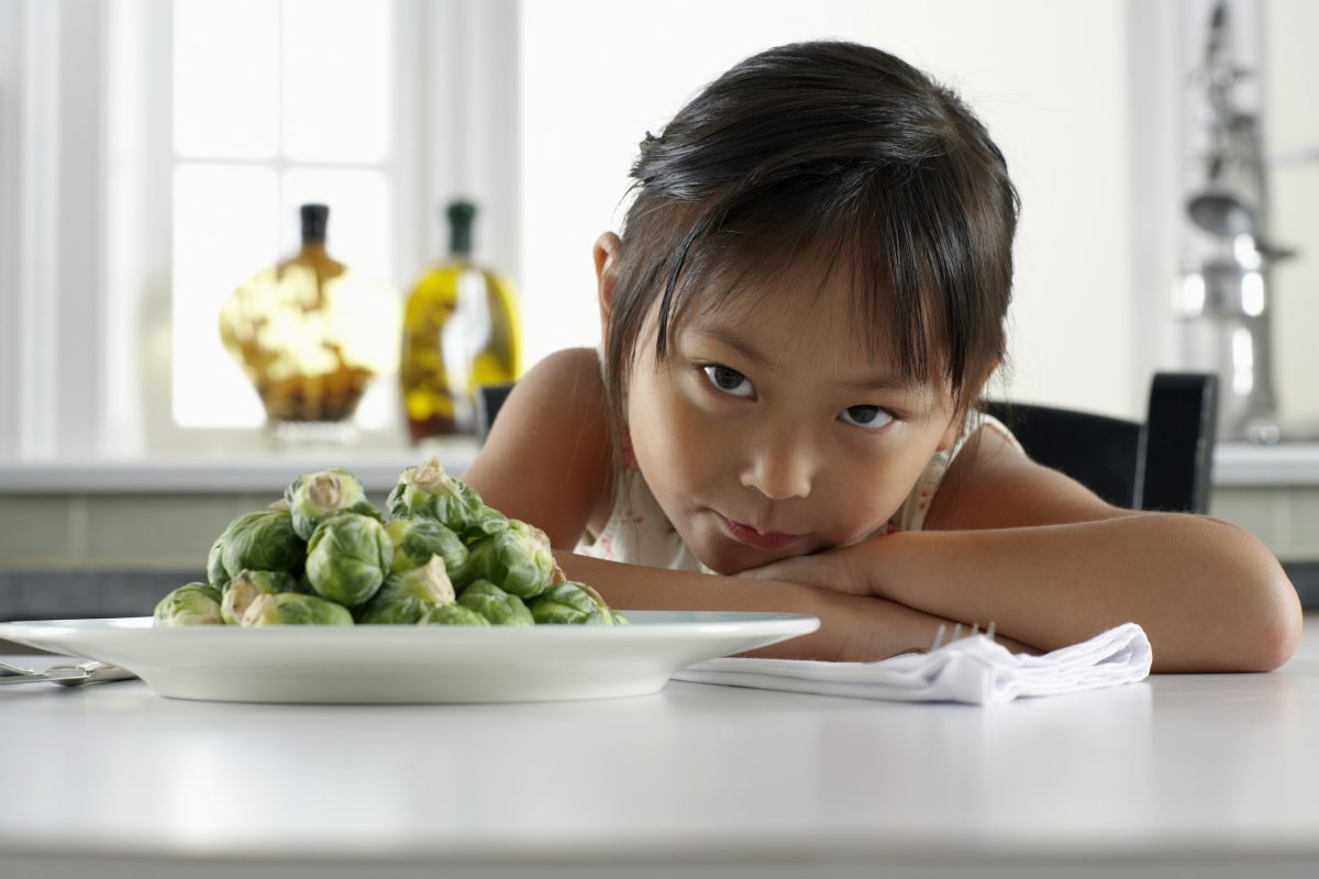 Kid not eating vegetables