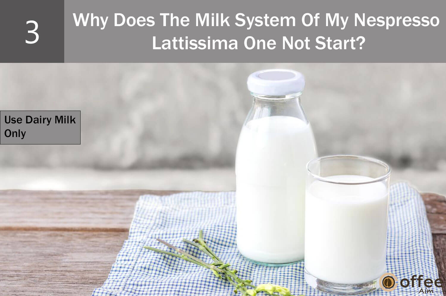 Use dairy milk instead of vegetable milk in the milk system to resolve the issue. The system is designed to work effectively with the proper kind of milk.