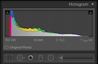 desenvolvimento no Lightroom