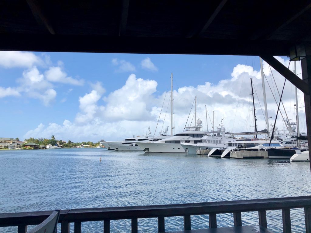 St. Lucia marina
