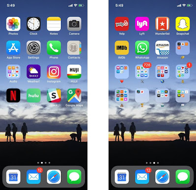 How to organize iPhone apps: Think about how you (and your thumb) use your phone.
