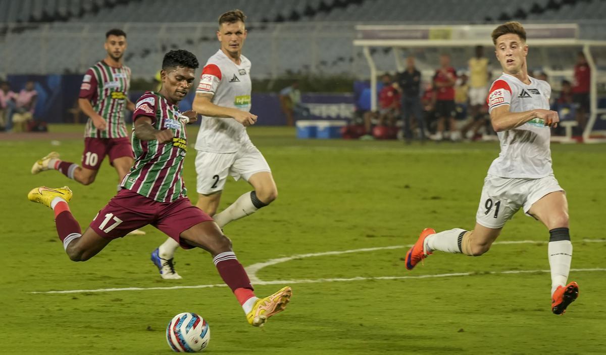 NorthEast lost to ATK Mohun Bagan last match day in a closely fought game
