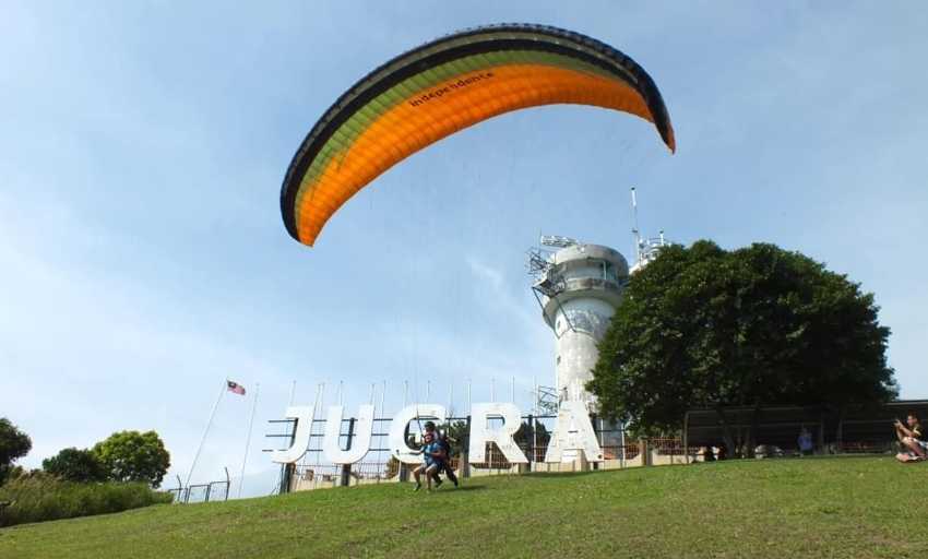 paragliding activities in selangor
