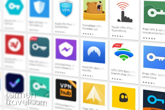 Downloading VPN application- Termeh Travel