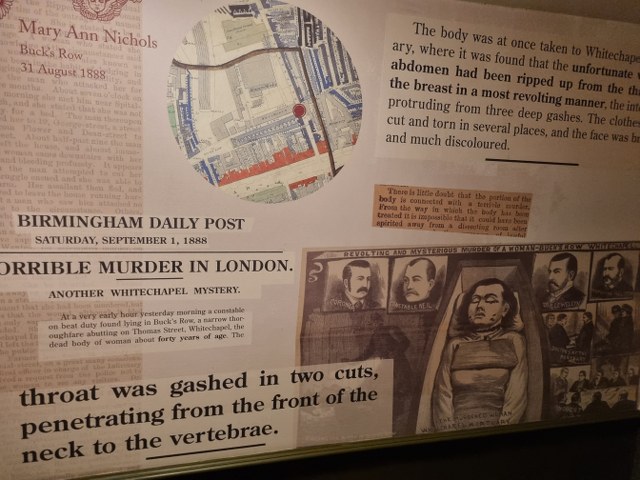 Jack the Ripper Museum Muzeum Kuby Rozpruwacza Londyn