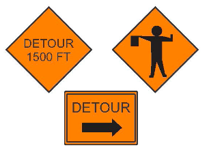 North Dakota Road Signs