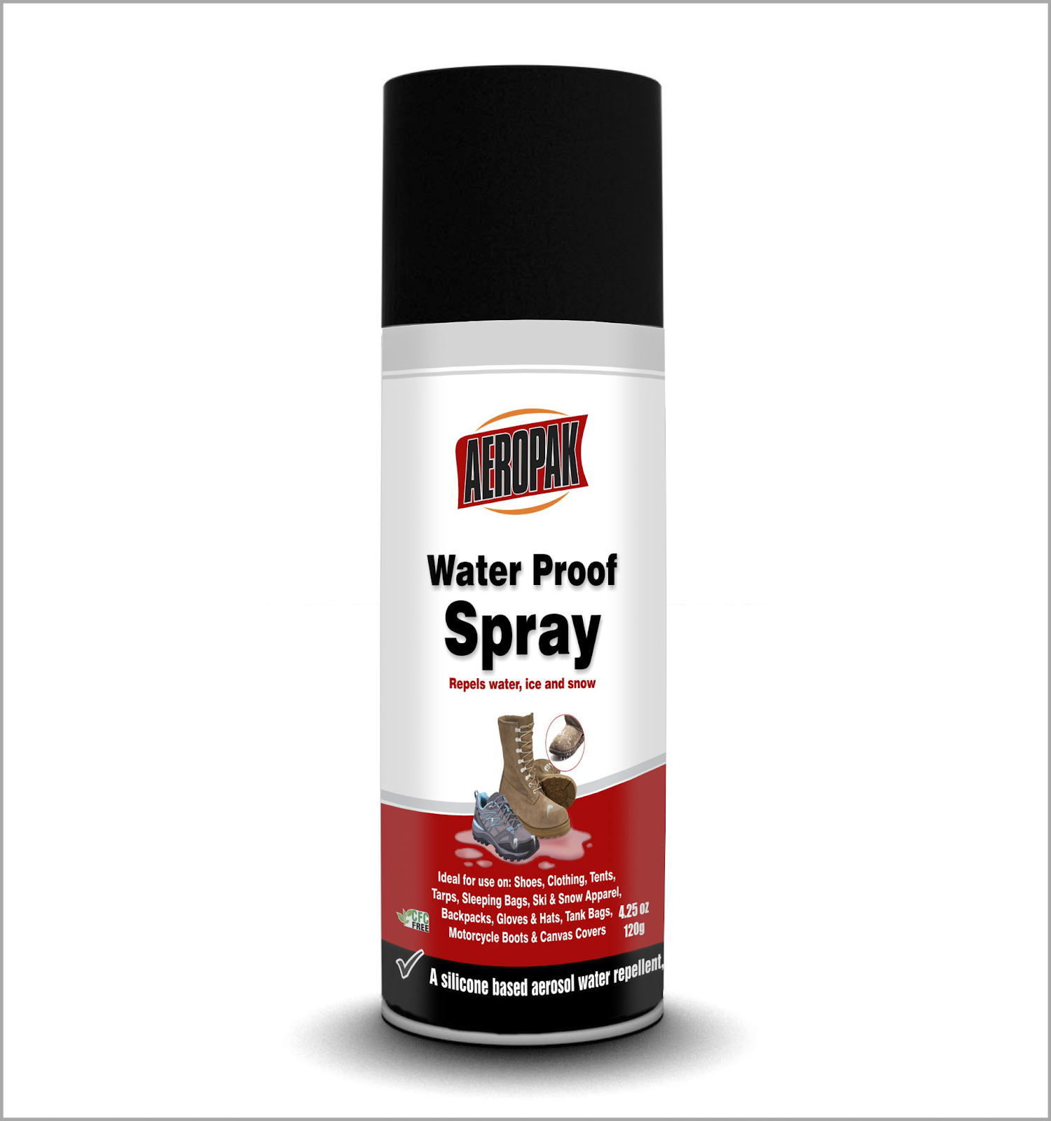 use waterproof spray