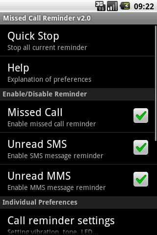 Missed Call Reminder apk
