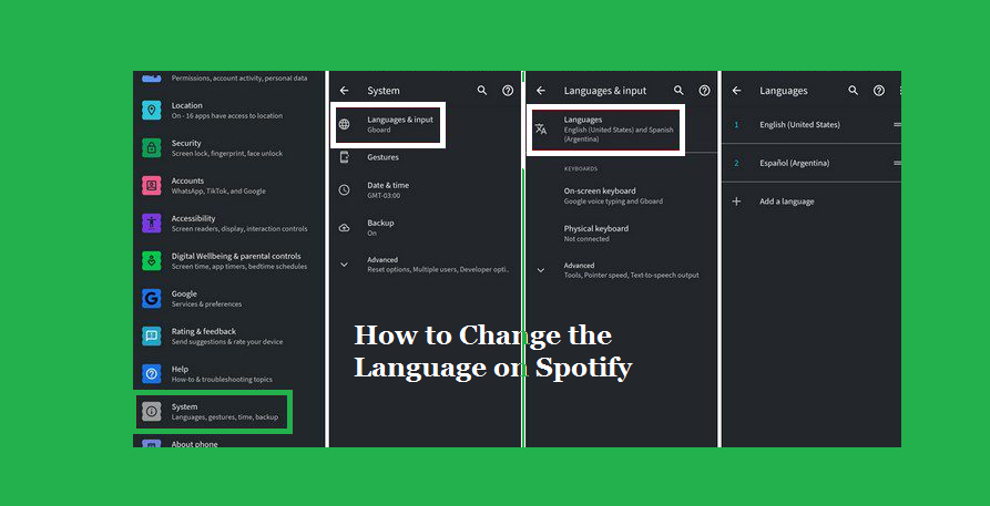 How to Change Language on Spotify