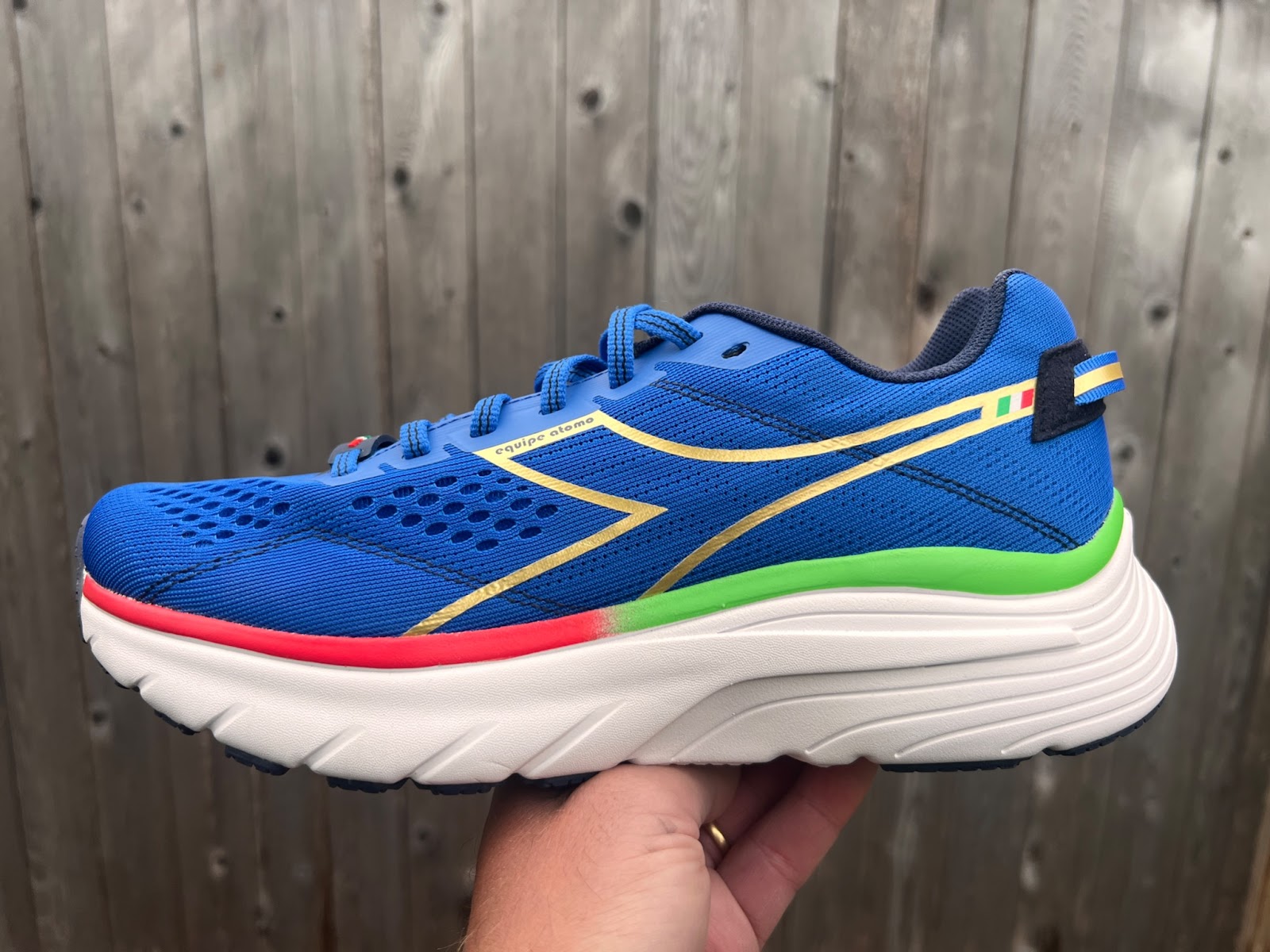 Road Trail Run: Diadora Equipe Atomo Multi Tester Review: Azzurri! High  Performance, Durable, Made in Italy, Artisanal Excellence