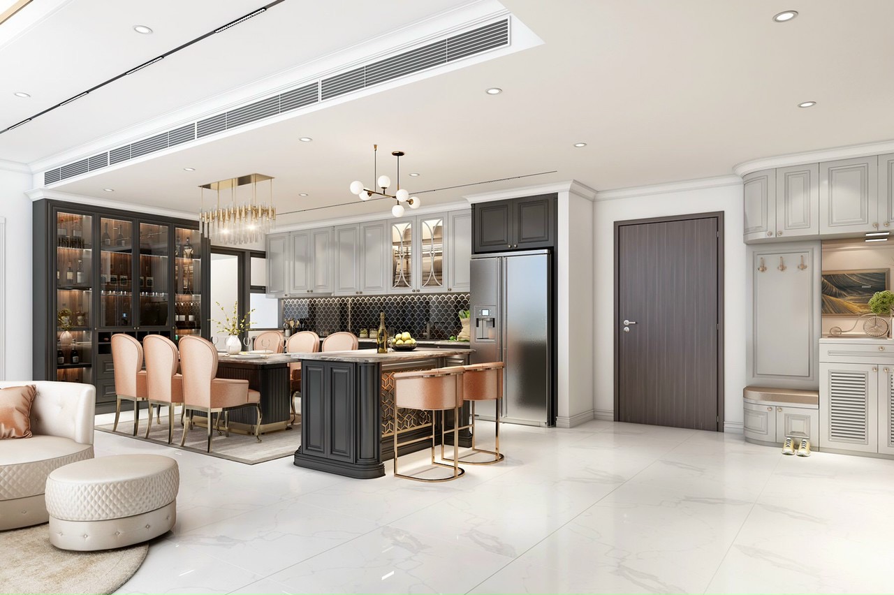 Quẩy bar mini tại phòng ăn