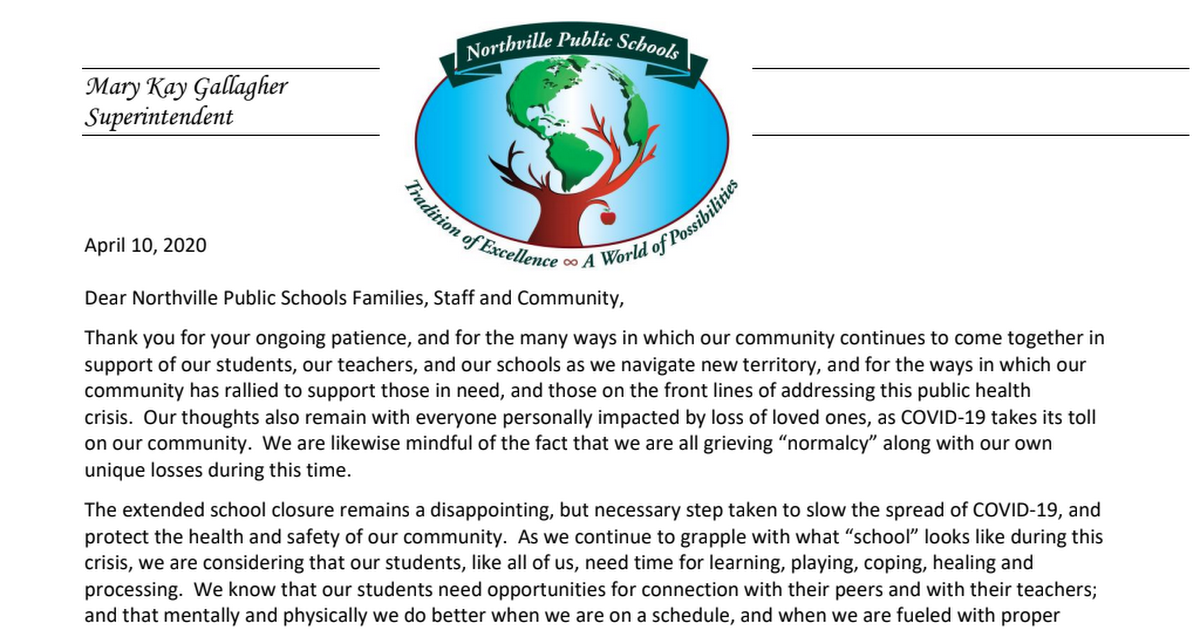 4-10-2020 Supt. Update - Continuity of Learning Plan.pdf