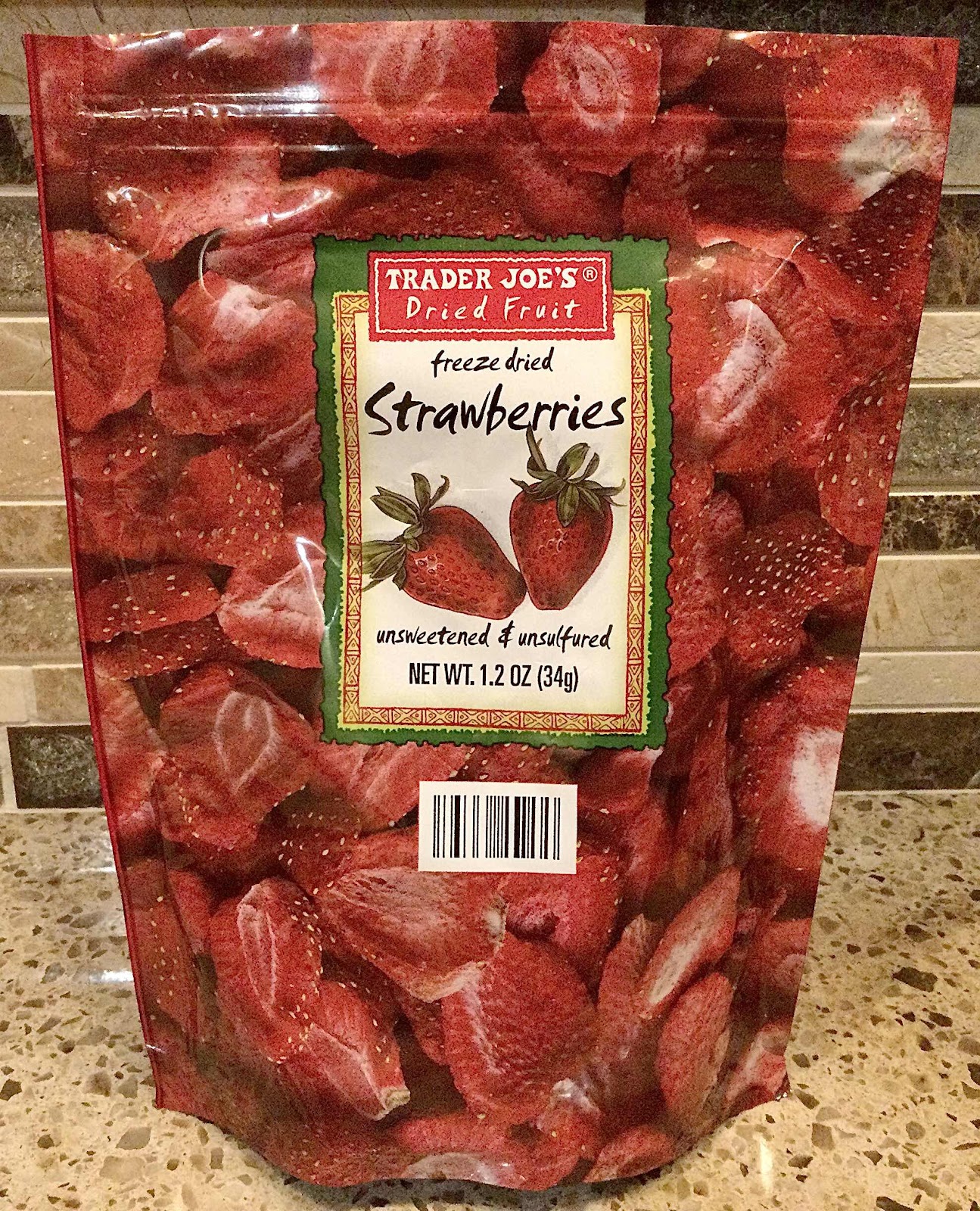 Trader Joe’s Unsweetened Dried Strawberries