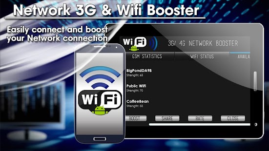 Download Android Network 3G WiFi Boost apk