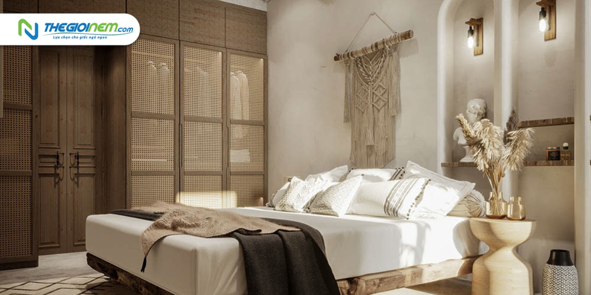 Top mẫu phòng ngủ trang trí theo phong cách Địa Trung Hải