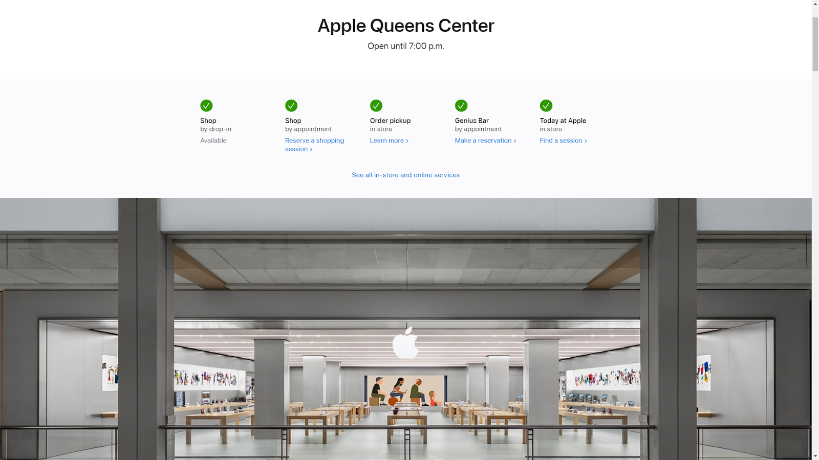 apple store cx experience