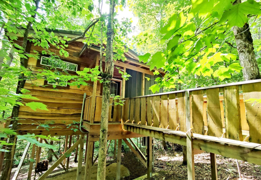 The Dove Treehouse - Best Treehouse Cabin Rentals Tennessee