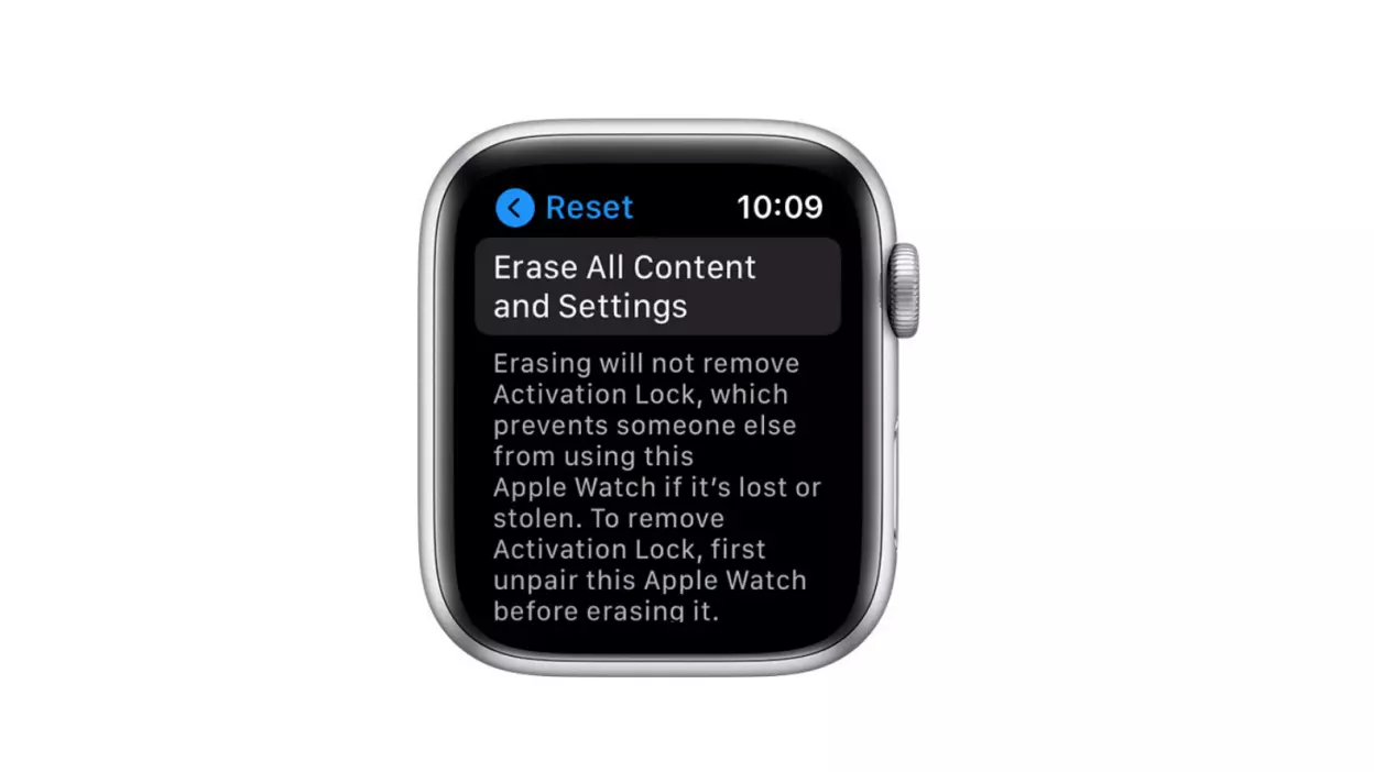 Factory Reset & Reset All Settings of Apple Watch